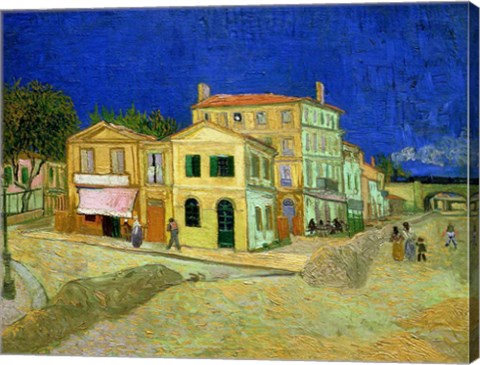 The Yellow House, 1888 by Vincent Van Gogh