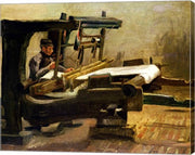 Weaver at the Loom, Facing Right, 1884 by Vincent Van Gogh