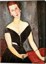 Madame G. van Muyden, 1917 by Amedeo Modigliani