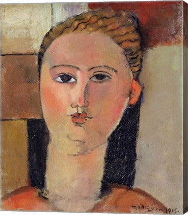 Girl with red hair, 1915 by Amedeo Modigliani
