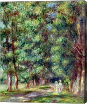 Path in a Wood, 1910 by Pierre-Auguste Renoir