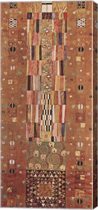 Pattern for the Stoclet Frieze, around 1905/06, End Wall by Gustav Klimt