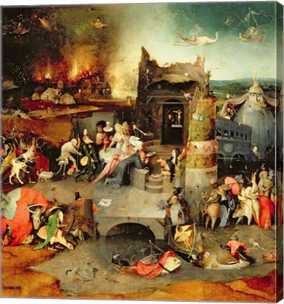 Temptation of St. Anthony (detail) by Hieronymus Bosch