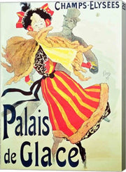 'Ice Palace', Champs Elysees, Paris, 1893 by Jules Cheret - Modern Memory Design - New Jersey Frame shop custom framing