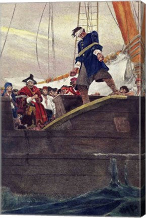 Walking the Plank by Howard Pyle
