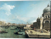 The Entrance to the Grand Canal and the church of Santa Maria della Salute, Venice by Giovanni Antonio Canaletto