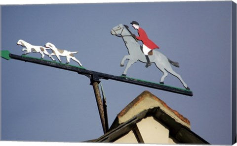 Horse and Rider Weathervane