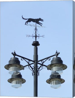 Street Light Detail with Weathervane