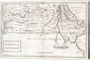 1730 Toms Map of Central Africa