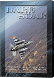 Dare to Soar Affirmation Poster, USAF