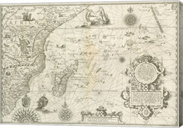 East Africa and the Indian Ocean 1596, Arnold Florent van Langren