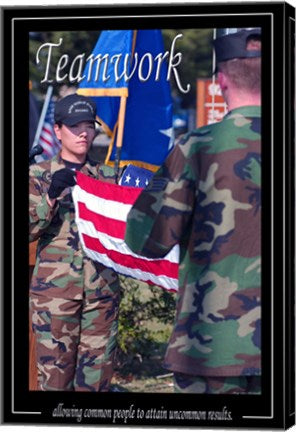 Teamwork Affirmation Poster