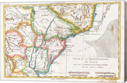 1780 Raynal and Bonne Map of South America
