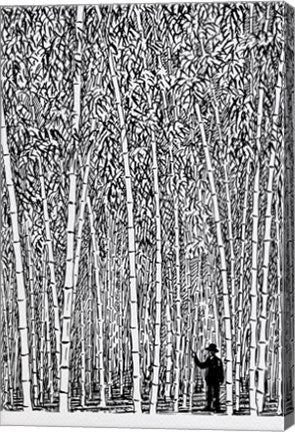 Man and Bamboo