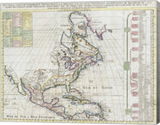 1720 Chatelain Map of North America