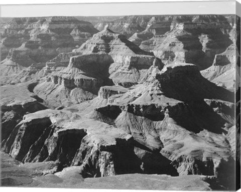 View of rock formations, Grand Canyon National Park,  Arizona, 1933 by Ansel Adams