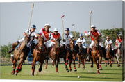 Indonesia plays against Thailand in a round robin SEA Games 2007 Thailand Polo match