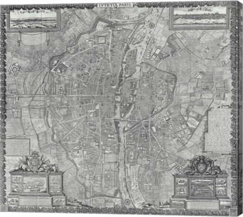 1652 Plan de Gomboust