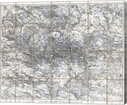 1902 L'Armee Case Map of Paris and Environs