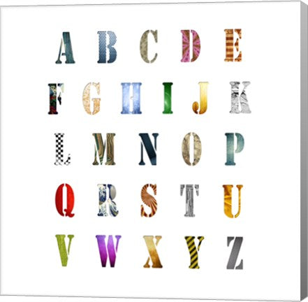 Alphabet Poster