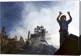 A New York City Fireman Calls for 10 More Rescue Workers, World Trade Center