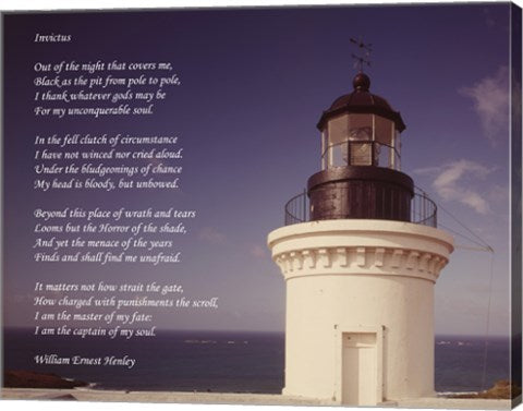 Invictus Poem (lighthouse)
