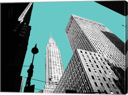 New York on Blue by George Dilorenzo