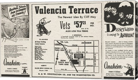 1950 Andy Anaheim Newspaper Ads