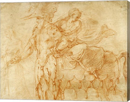 Centaur and Lapith by Francesco Primaticcio