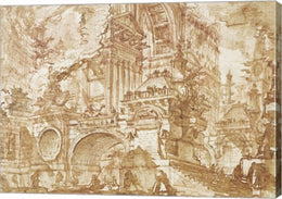 An Ancient Port by Giovanni Battista Piranesi