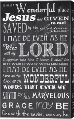 What A Wonderful Place - black background by Veruca Salt