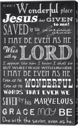 What A Wonderful Place - black background by Veruca Salt