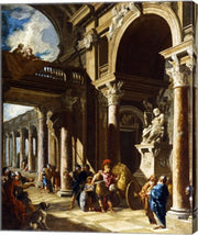 Alexander the Great Cutting the Gordian Knot by Giovanni Paolo Panini