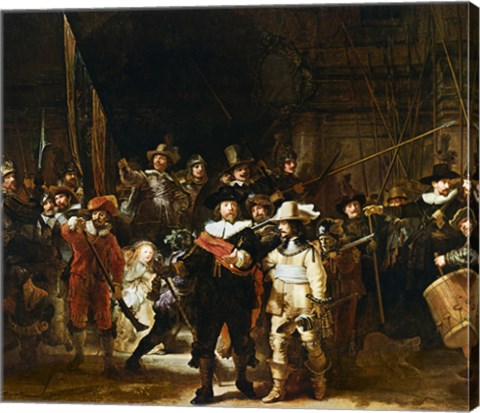 The Nightwatch by Rembrandt van Rijn