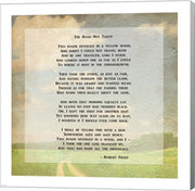 Robert Frost Road Less Traveled Poem