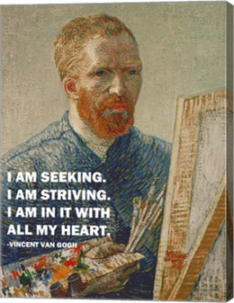 Seeking -Van Gogh Quote by Quote Master
