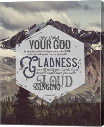 Zephaniah 3:17 The Lord Your God (Mountains) by Inspire Me