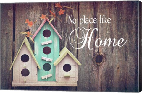 No Place Like Home Bird Houses by Color Me Happy