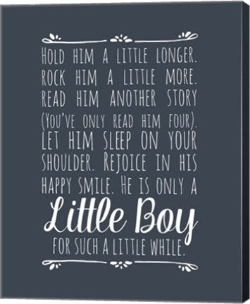 Hold Him A Little Longer - Blue by Color Me Happy