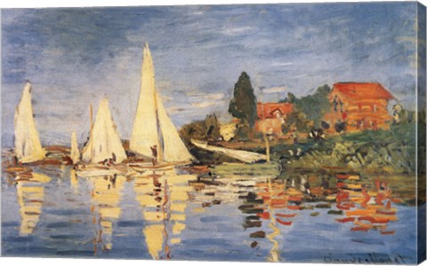 Regatta at Argenteuil by Claude Monet