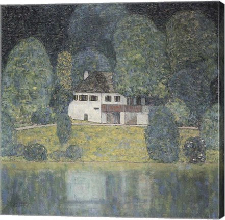 Framed Art The Litzlbergkeller on the Attersee by Gustav Klimt Wall Decor 18x24 Artwork