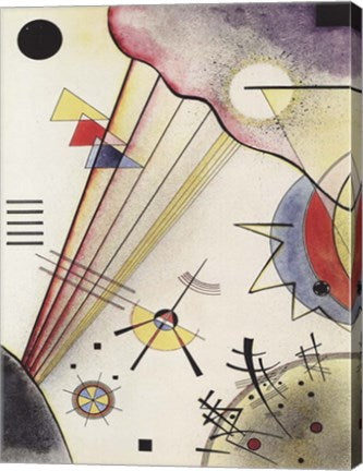 Framed Art Clear Connection by Wassily Kandinsky Wall Decor 18x24 Artwork