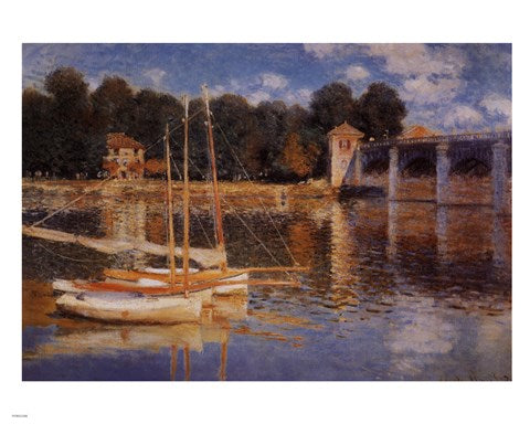 Il Ponte d'Argenteuil by Claude Monet
