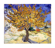 The Mulberry Tree in Autumn, c.1889 by Vincent Van Gogh