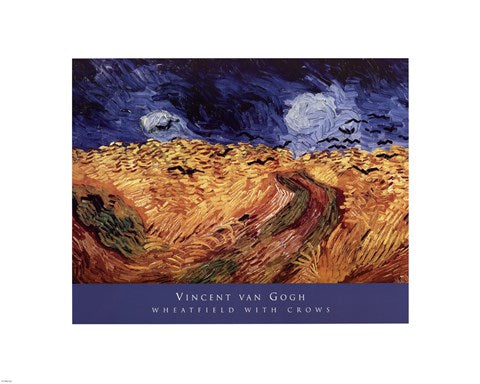 Wheatfield with Crows, c.1890 by Vincent Van Gogh