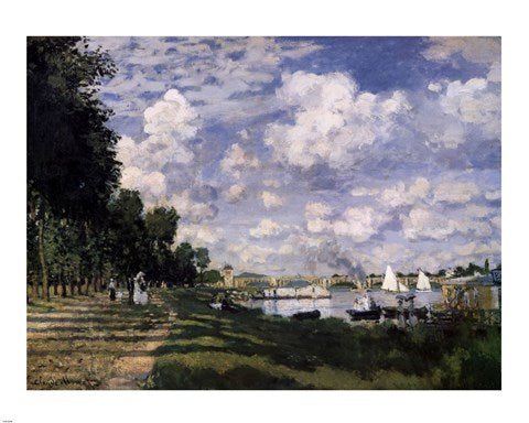 Le Bassin d'Argenteuil by Claude Monet