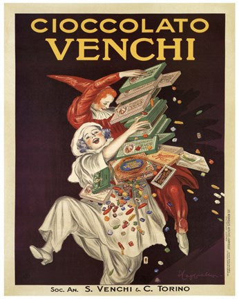 Cioccolato Venchi by Leonetto Cappiello