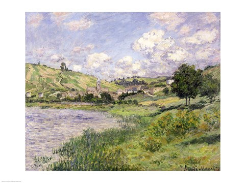 Landscape, Vetheuil, 1879 by Claude Monet