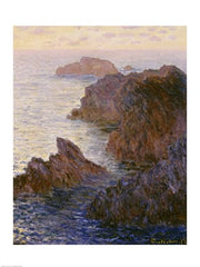 Rocky Point at Port-Goulphar by Claude Monet