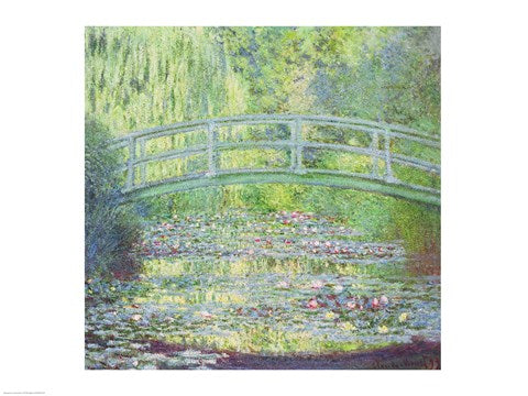 The Waterlily Pond with the Japanese Bridge, 1899 by Claude Monet